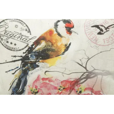 Poszewka na poduszkę BIRD -B- 40X40 cm